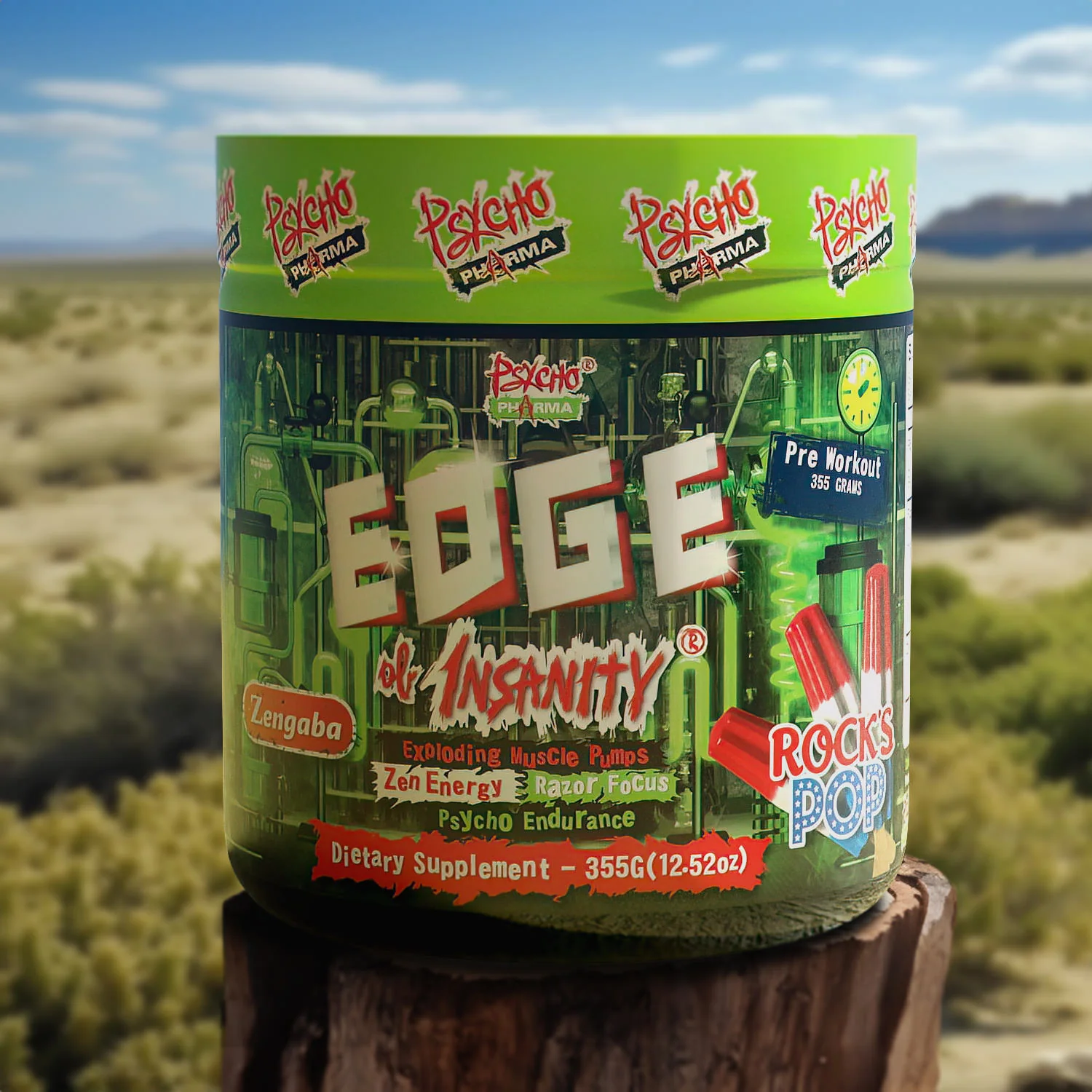 Edge of Insanity® Rocks Pop
